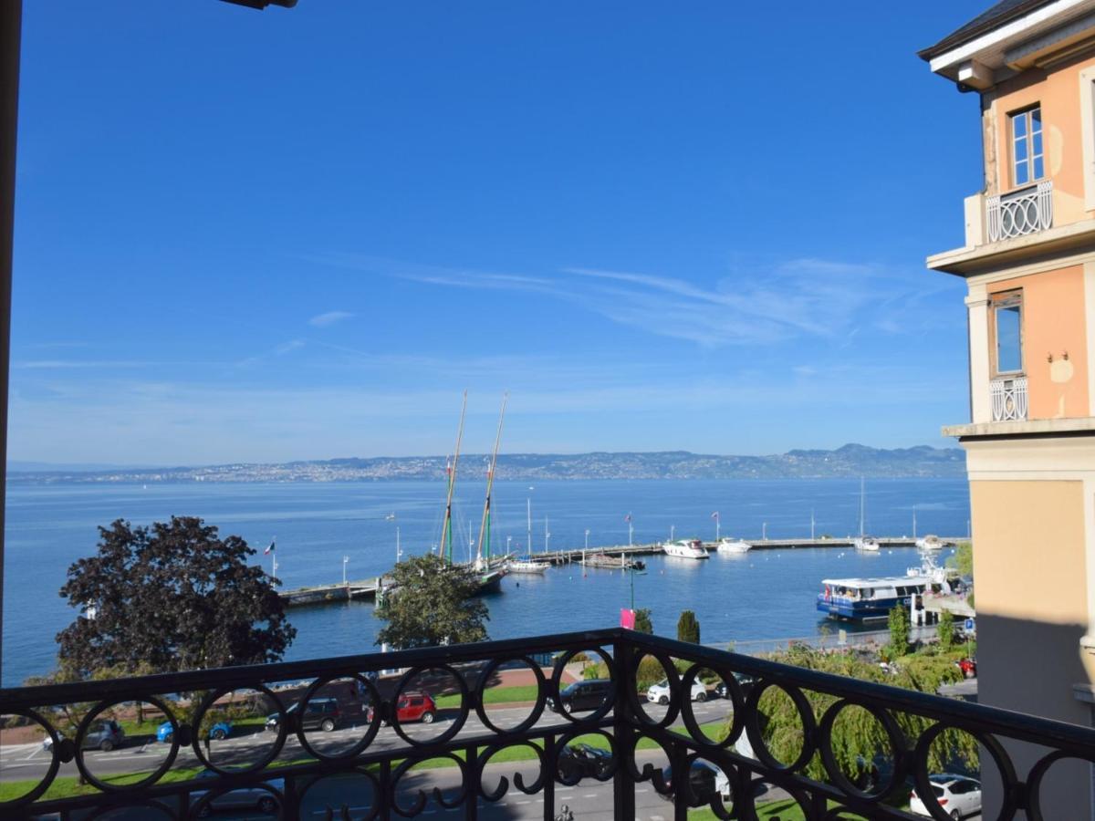 Appartement Charmant Avec Balcon, Wifi Et Animaux Admis A Evian-Les-Bains - Fr-1-498-14 Exterior photo